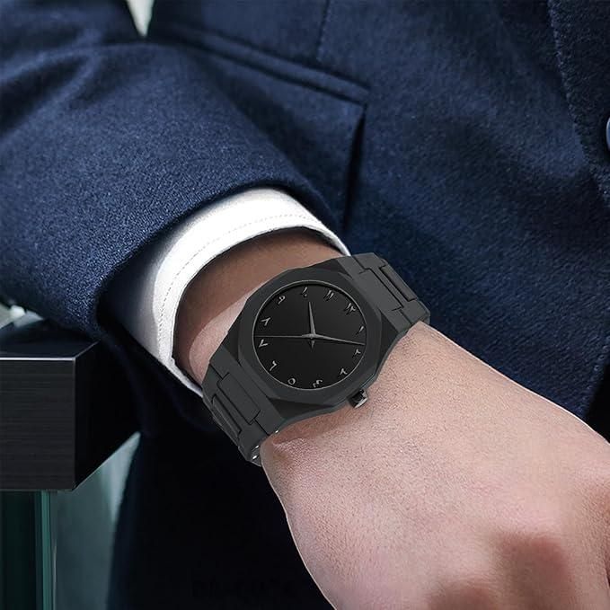 Arabic Dial mat black Watch