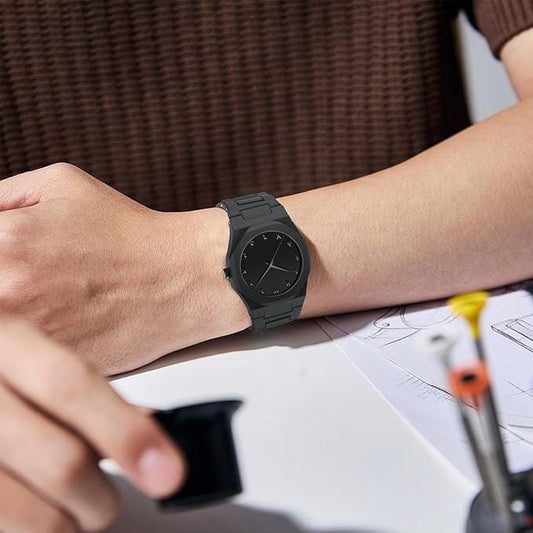 Arabic Dial matte black Watch